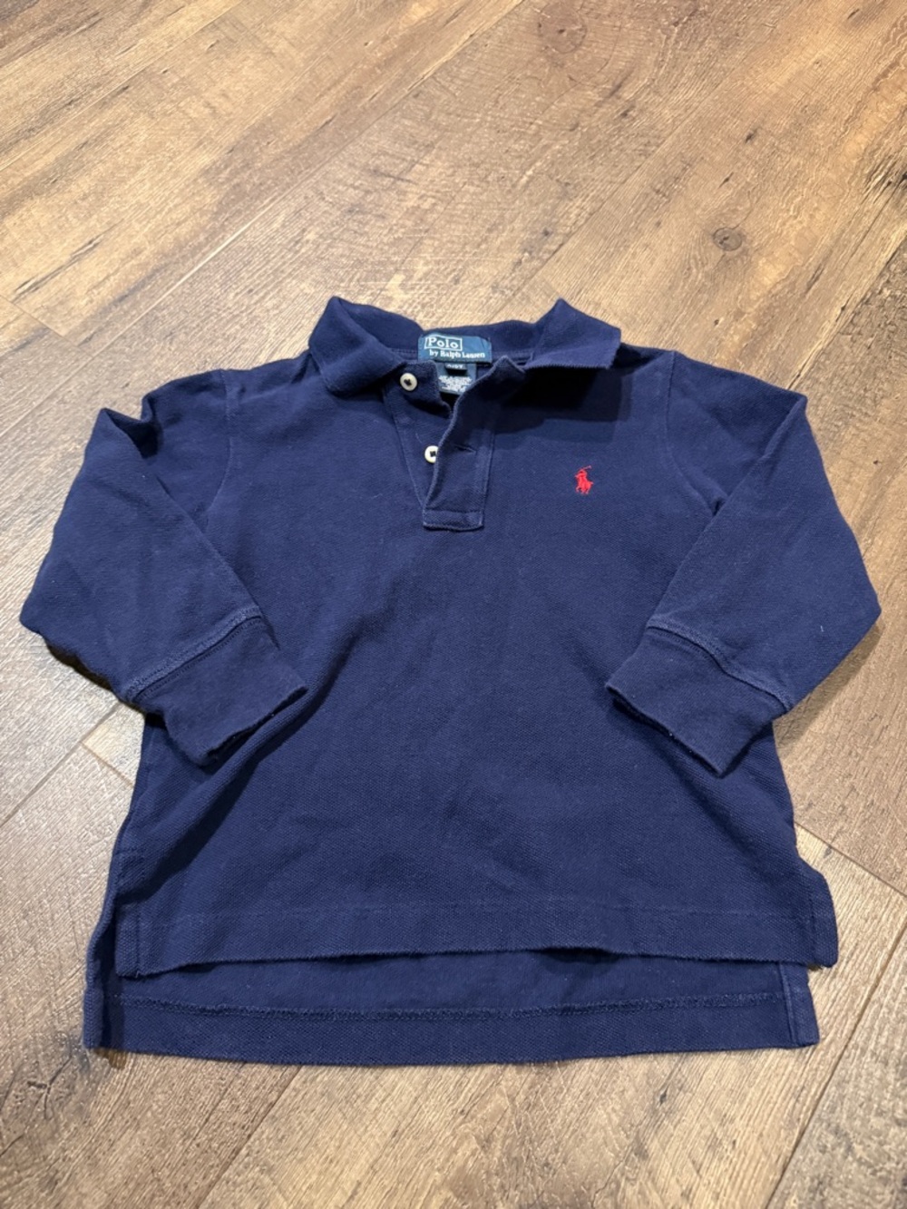 Ralph Lauren Navy Long Sleeve Polo